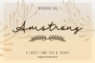 Amstrong Duo: A Modern Handwritten Font for Editorial Design