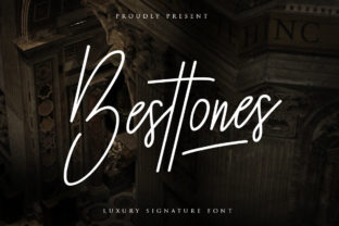 Besttones Luxurious Signature Font for Branding & Logos