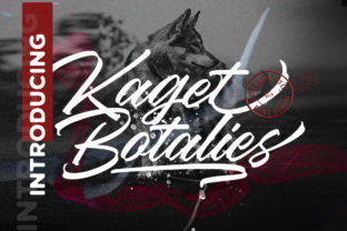 Botalies Kagetan Script: The Handwritten Font for Branding