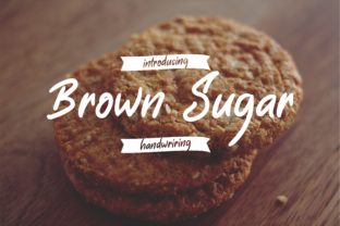 Brown Sugar Script Handwritten Font for Modern Branding