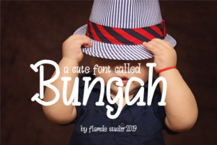 Bungah Script Font for Playful Branding & Social Campaigns