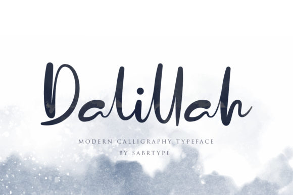 Dalillah: A Natural Handwritten Font for Modern Web Design
