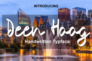Deen Haag: A Modern Hand-Lettering Font for Editorial Design
