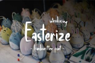 Easterize: The Playful Script Font for Easter Designs