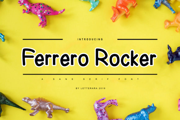 Ferrero Rocker Family: A Fun & Quirky Sans Serif Font for Creative Branding
