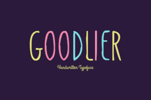Goodlier: A Fresh Script Handwritten Font for Makers