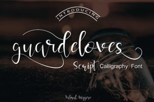 Guardeloves Script: Elegant Handwritten Font for Crafters