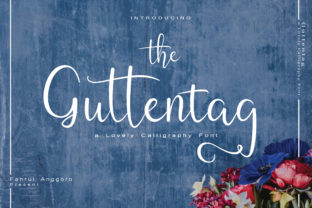 Guttentag: A Premium Script Handwritten Font for Brand-Forward Design