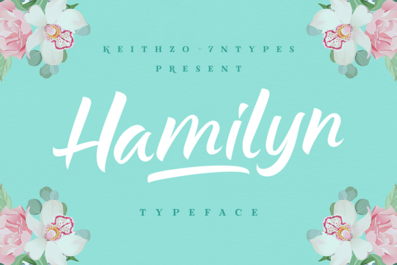 Hamilyn: A Clean Brush Script Font for Summer Branding