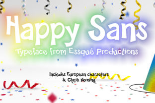 Happy Sans: A Whimsical Font for Business Branding