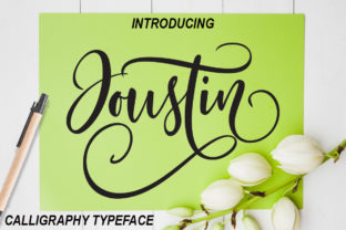 Joustin: A Classy Calligraphy Font for Luxury Campaigns
