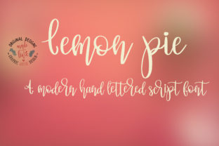 Lemon Pie Script Font for Modern Digital Branding