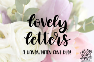 Lovely Letters: A Hand-Lettered Script Font for Digital Branding
