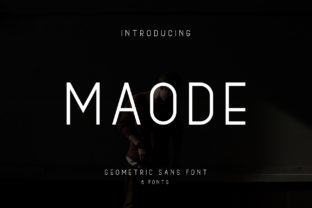 Maode Family: A Classy Sans Serif Font for Small Business Branding