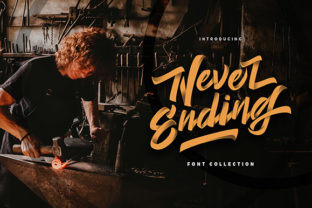 Never Ending: A Vintage Script Handwritten Font with Modern Versatility