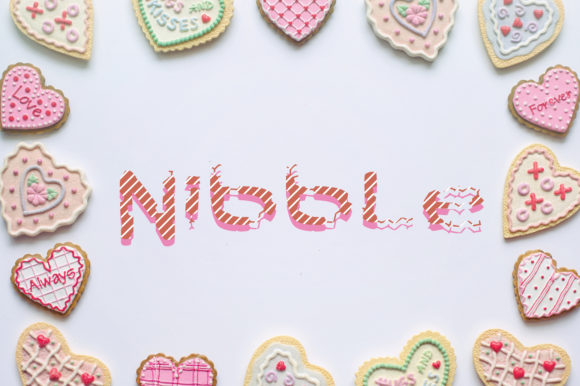 Nibble: A Distorted Sans Serif Font with Nibbled Personality