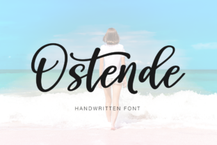Ostende: A Script Handwritten Font for Elegant Branding