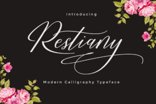 Restiany Script: A Feminine Handwritten Font for Elegant Campaigns