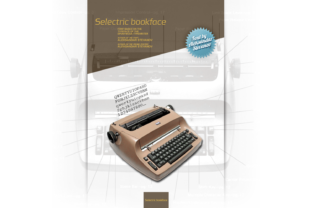 Selectric Bookface: A Vintage Serif Font for Marketing Design