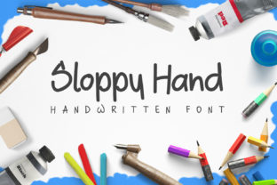 Sloppy Hand Font for Playful, Handmade Branding