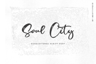 Soul City: A Fresh Handmade Calligraphy Font for Authentic Campaigns