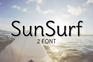 Sun Surf Font: A Light Sans Serif for Summer Web Design