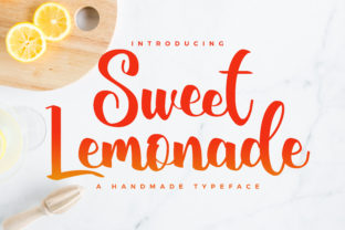 Sweet Lemonade Font: Smooth Handwritten Typeface for Branding