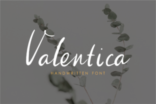 Valentica Handwritten Font for Makers