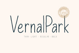 Vernal Park Family: The Sans Serif Font for Authentic Branding